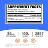 BulkSupplements.com Vitamin A Palmitate Powder - as Retinol Palmitate, Vitamin A Supplement for Immune & Eye Support - Gluten Free, 35mg per Serving, 100g (3.5 oz) (Pack of 1) view 2