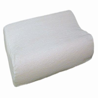 Radial Cut Memory Foam Pillow,19"X12"X3"-4 1/2" [Each-1 (single)]