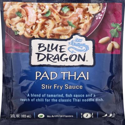 Blue Dragon Pad Thai Stir Fry Sauce Sachet, 3.4 Oz