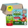 GoGo squeeZ Applesauce and Fruit Puree, Apple Strawberry, 3.2 oz (Pack of 48), Unsweetened Fruit Snacks for Kids, Gluten Free, Nut Free, Recloseable Cap, BPA Free Pouches (Packaging May Vary) view 1