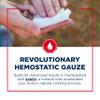 Adventure Medical Kits QuikClot Advanced Clotting Gauze - Stops Bleeding up to 5X Faster Than Standard Gauze - Kaolin Hemostatic Dressing - for First Aid Kits & Survival Gear - 3 x 24 (2 Strips) view 2
