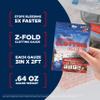 Adventure Medical Kits QuikClot Advanced Clotting Gauze - Stops Bleeding up to 5X Faster Than Standard Gauze - Kaolin Hemostatic Dressing - for First Aid Kits & Survival Gear - 3 x 24 (2 Strips) view 4