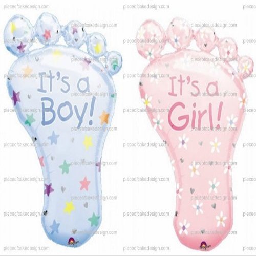 3" ~ Twins Baby Shower Balloons Birthday ~ Edible Cake/Cupcake Topper!!!