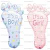 3" ~ Twins Baby Shower Balloons Birthday ~ Edible Cake/Cupcake Topper!!! view 1