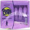 Marshmallow Peeps Lavendar Chicks 5 count. view 1
