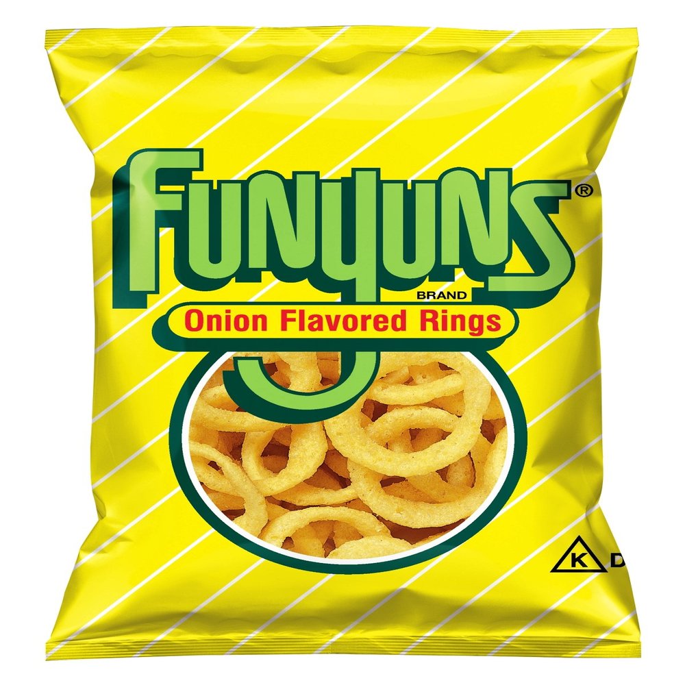 Funyuns Flavored Rings, Onion, 1.625 Ounce (Pack of 28)