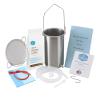 Purelife Coffee Enema Kit - Made in USA - All You Need - 2 QT USA Made Bucket - 1 lb Purelife Enema Coffee - Strainer view 1