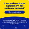 Enzymedica, SerraGold, Supports Recovery, Immune and Cardiovascular System, Natural Supplement, 120 Count (FFP) view 4