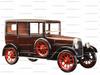 3" ~ Old Dark Brown Classic Car Birthday ~ Edible Cake/Cupcake Topper!!! view 1