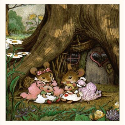 Wee Forest Folk Note-1 Donna's Dollies Card Set of 6