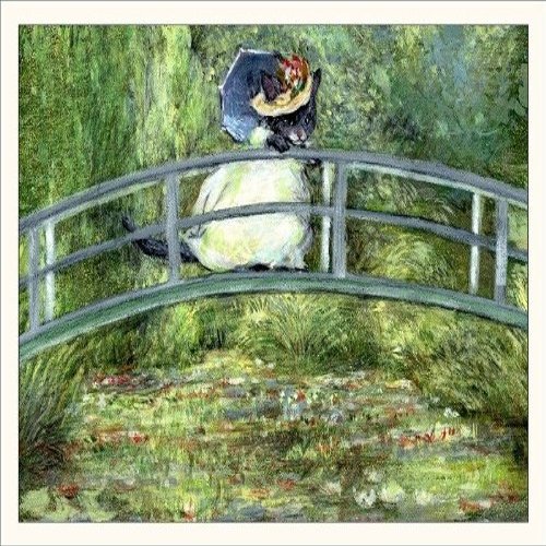 Wee Forest Folk Note-18 - Monet Kitty Note Cards Set of 6