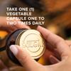 Solgar Biotin 5000 mcg - 100 Vegetable Capsules - Supports Healthy Skin, Nails & Hair - Non-GMO, Vegan, Gluten Free, Dairy Free, Kosher - 100 Servings view 3