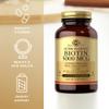Solgar Biotin 5000 mcg - 100 Vegetable Capsules - Supports Healthy Skin, Nails & Hair - Non-GMO, Vegan, Gluten Free, Dairy Free, Kosher - 100 Servings view 4