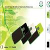 NewlineNY Step-on Super Mini Smallest Travel Bathroom Scale with Protection Sleeve: SBB0638SM-GN Green + Case Cover view 2