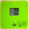 NewlineNY Step-on Super Mini Smallest Travel Bathroom Scale with Protection Sleeve: SBB0638SM-GN Green + Case Cover view 4