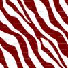1/8 ~ Maroon Zebra Print Birthday ~ Edible Cake/Cupcake Topper!!! view 1
