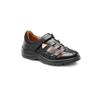 Dr. Comfort Women's Breeze Diabetic Fisherman Style Sandal: Black 8 X-Wide (E/2E) view 1