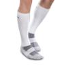 CoreSport Athletic Performance Compression Socks - 15-20mmHg Mild Graduated Compression (White, XL) view 1