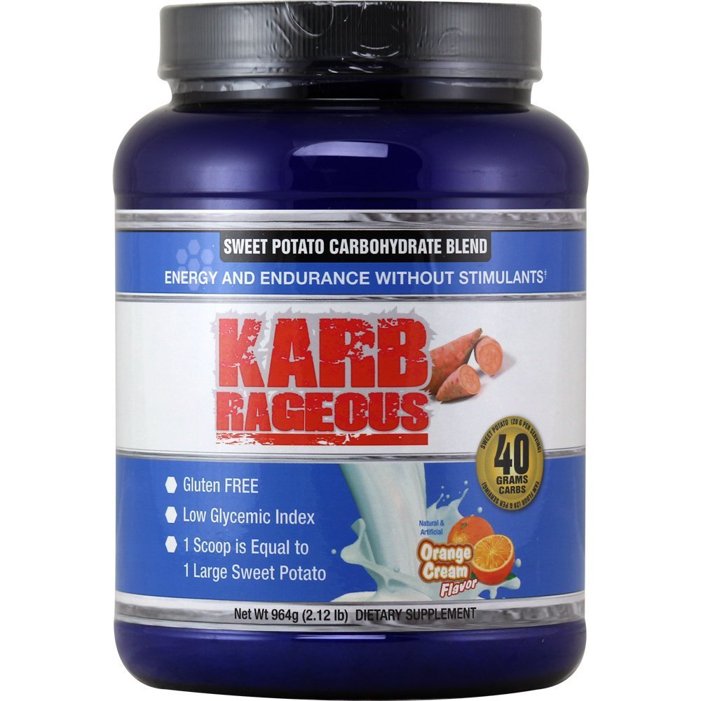 IP Pharma Karb Rageous Supplements, Orange Cream, 964 Gram