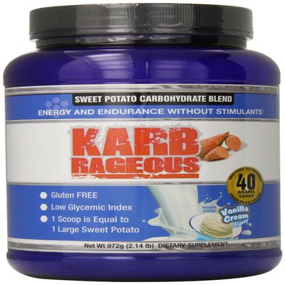 IP Pharma Karb Rageous Supplements, Vanilla Cream, 972 Gram
