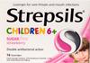 Strepsils Children 6+ Strawberry - 24 Lozenges view 1