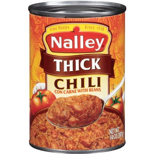 Nalley Thick Chili Con Carne with Beans, 14-ounce Cans (Pack of 16)