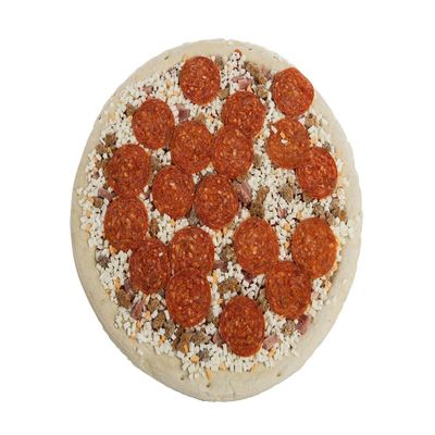 Day N Night Bites Five Meat Pizza, 12 inch -- 6 per case.