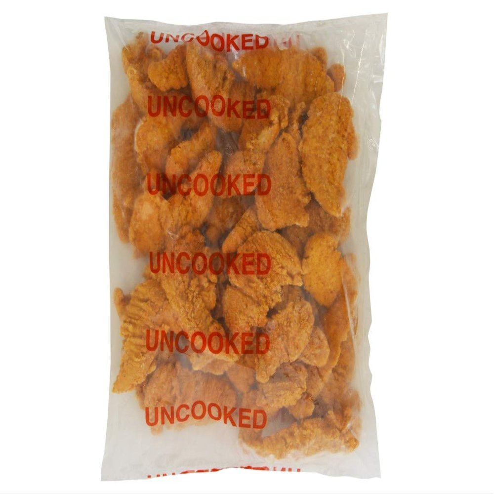 Crispy Lishus Home Style Chicken Tenderloin Fritter, 10 Pound -- 1 each.
