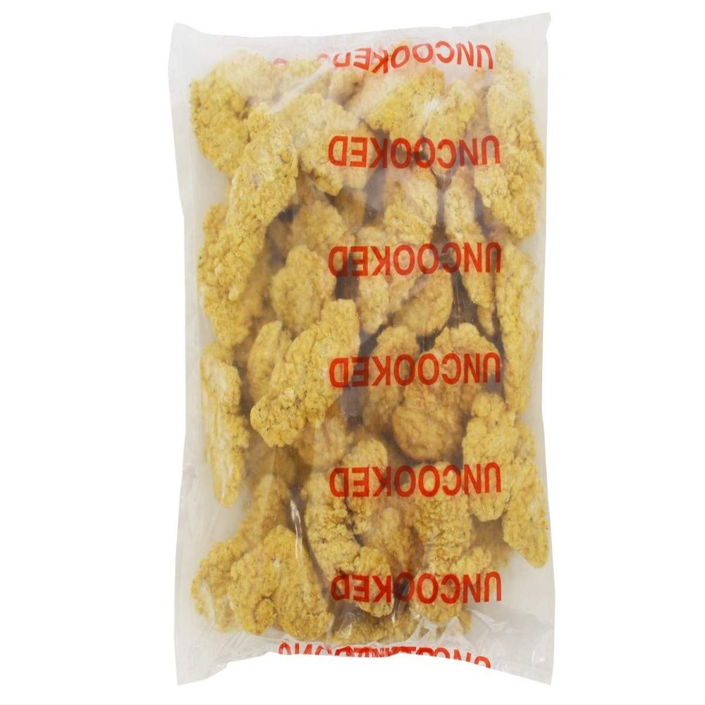Brakebush Southern Style Medium Line Flow Chicken Tenderloin Fritter, 10 Pound -- 1 each.