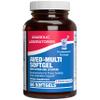 30-in-1 Adult Multivitamin with Iron - Antioxidant Rich Over 50 Multivitamin for Women and Men with Vitamins A C D E B Complex Zinc Magnesium Myo Inositol Lutein Lycopene & More - 1 Month Supply view 1