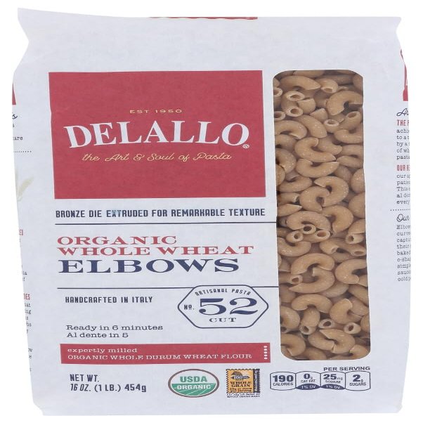 De Lallo BG11885 De Lallo Elbow Pasta No.52 - 16x16OZ