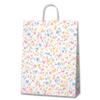 Shimojima Heiko 003230000 Paper Bags, 25CB, For 2 Years, Pale Flowers, 12.6 x 4.5 x 16.1 inches (32 x 11.5 x 41 cm), 50 Sheets view 1