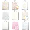 Shimojima Heiko 003230000 Paper Bags, 25CB, For 2 Years, Pale Flowers, 12.6 x 4.5 x 16.1 inches (32 x 11.5 x 41 cm), 50 Sheets view 3