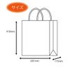 Shimojima Heiko 003230000 Paper Bags, 25CB, For 2 Years, Pale Flowers, 12.6 x 4.5 x 16.1 inches (32 x 11.5 x 41 cm), 50 Sheets view 4