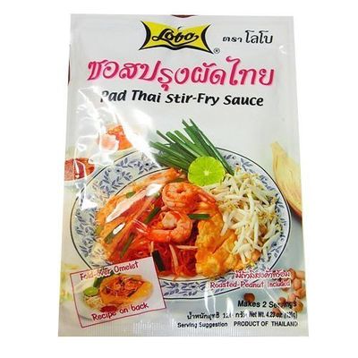 4 X Lobo PAD Thai Stir-fry Sauce 120 G. Of Thailand!! Product of Thailand