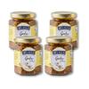 DeLallo Minced Roasted Garlic, Packed in Olive Oil to Preserve Smoky Flavor, Recipe Ready for Pasta Sauces, Meats and Marinades, Non-GMO, Vegan, Gluten-Free, 5 oz Jar, (4 Pack) view 1