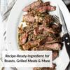 DeLallo Minced Roasted Garlic, Packed in Olive Oil to Preserve Smoky Flavor, Recipe Ready for Pasta Sauces, Meats and Marinades, Non-GMO, Vegan, Gluten-Free, 5 oz Jar, (4 Pack) view 3