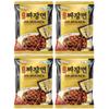 Paldo Fun & Yum Ilpoom Jjajangmen Noodles, Traditional Korean Black Bean Sauce Ramen, Savory & Sweet Chajang Flavor, Oriental Style Soupless Ramyun, 7.05oz (7.05 Ounce (Pack of 4)) view 3