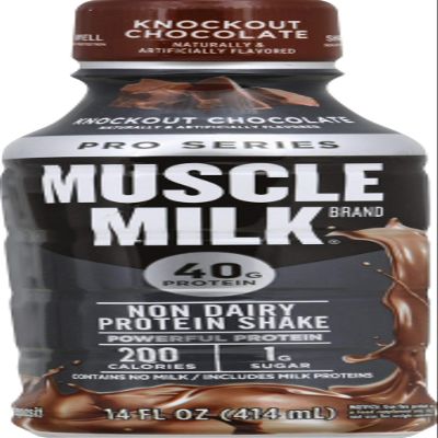 Muscle Milk Muscle Milk Pro Series Protein Shakes, Chocolate, 14 oz