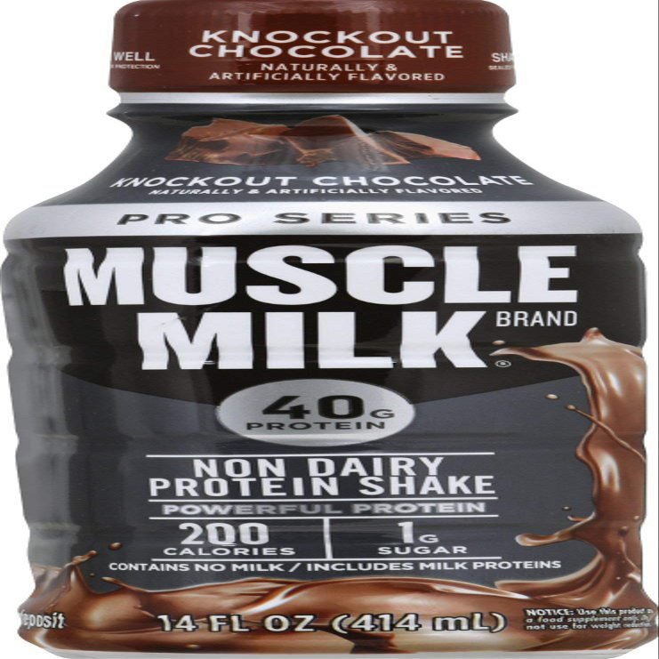 Muscle Milk Muscle Milk Pro Series Protein Shakes, Chocolate, 14 oz
