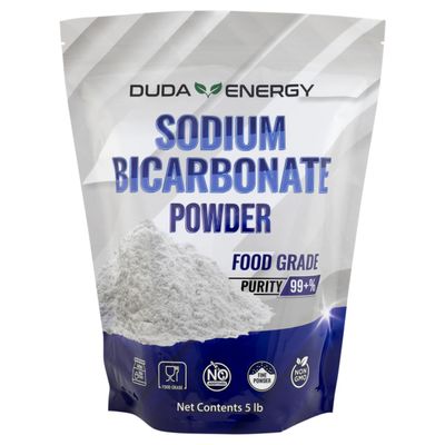 5 lb USP Pure Sodium Bicarbonate Powder Organic Food Grade Listed Pure Baking Soda