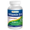 Best Naturals Vitamin D3 10000 IU Softgel, 240 Count view 1