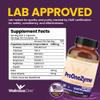 WellnessOne ProOneZyme Digestive Enzymes Supplements - Systemic Proteolytic Enzymes for Digestion, Gut Health, Gas Relief & Bloating - Contains Bromelain, Nattokinase, Protease & More - 90 Capsules view 2