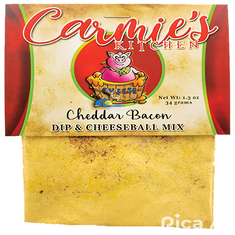 Carmie's Kitchen Cheddar Bacon Dip Mix, 1.5 Ounce