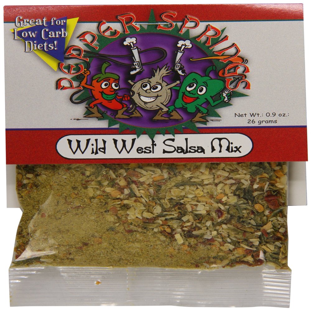 Carmie's Kitchen Wild West Salsa Mix, 0.9 Ounce