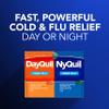 Vicks DayQuil and NyQuil Combo Pack, Cold & Flu Medicine, Powerful Multi-Symptom Daytime and Nighttime Relief For Headache, Fever, Sore Throat, Cough, 48 Count, 32 DayQuil and 16 NyQuil Liquicaps view 3