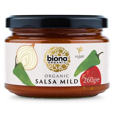 Biona Organic Salsa Dip Mild 260 g (Pack of 3)