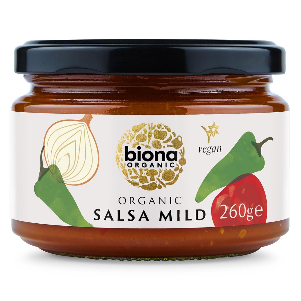Biona Organic Salsa Dip Mild 260 g (Pack of 3)