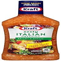 Kraft Zesty Italian Dressing 16 Ounces (Pack of 3)