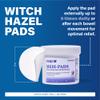 MAJOR Medi-Pads - Hemorrhoidal Hygienic Cleansing Witch Hazel Pads - Cooling Relief with Aloe - 100 Count Jar (3 Pack) view 2
